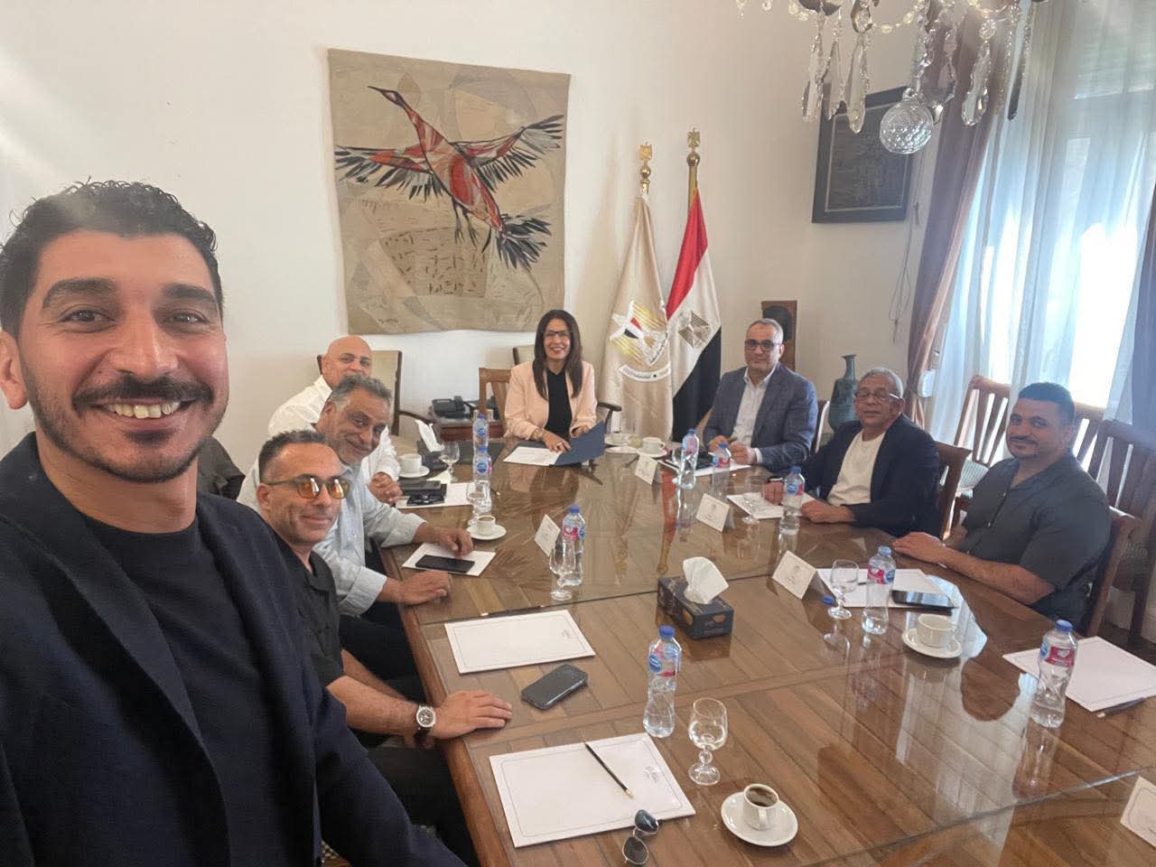 لقاءات  موسعة لصناع السينما مع وزيرة الثقافة لتطوير  الفن السابع