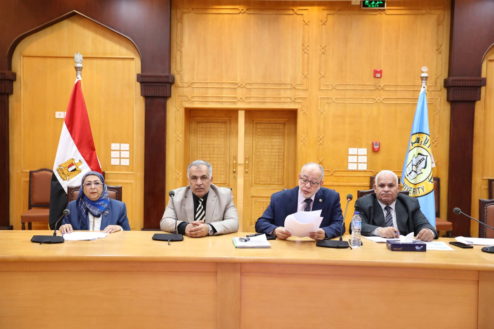 افتتاح البرنامج التدريبي لتمكين أعضاء هيئة التدريس بجامعة الأزهر من تطبيق نظام «الجدارات