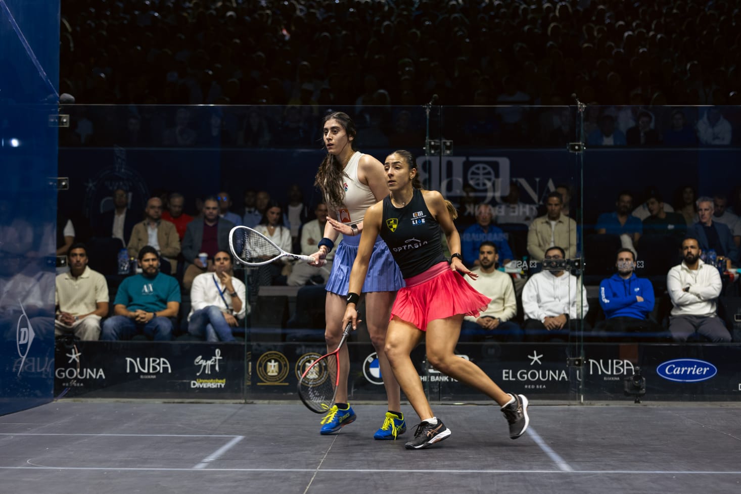 ختام منافسات النسخة الرابعة عشرة من بطولة الجونة الدولية للاسكواش