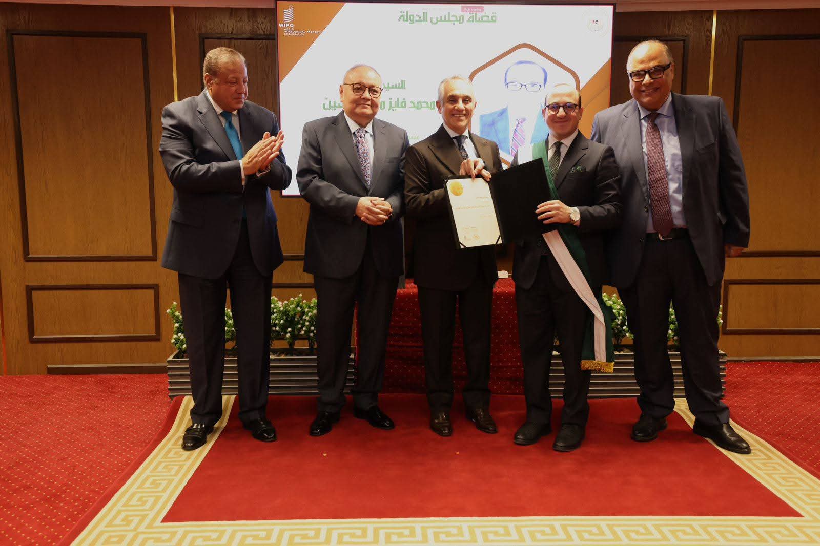 شارك فى الدورة 166 من القاضيات والقضاة بالمحاكم والنيابة العامة ومجلس الدولة