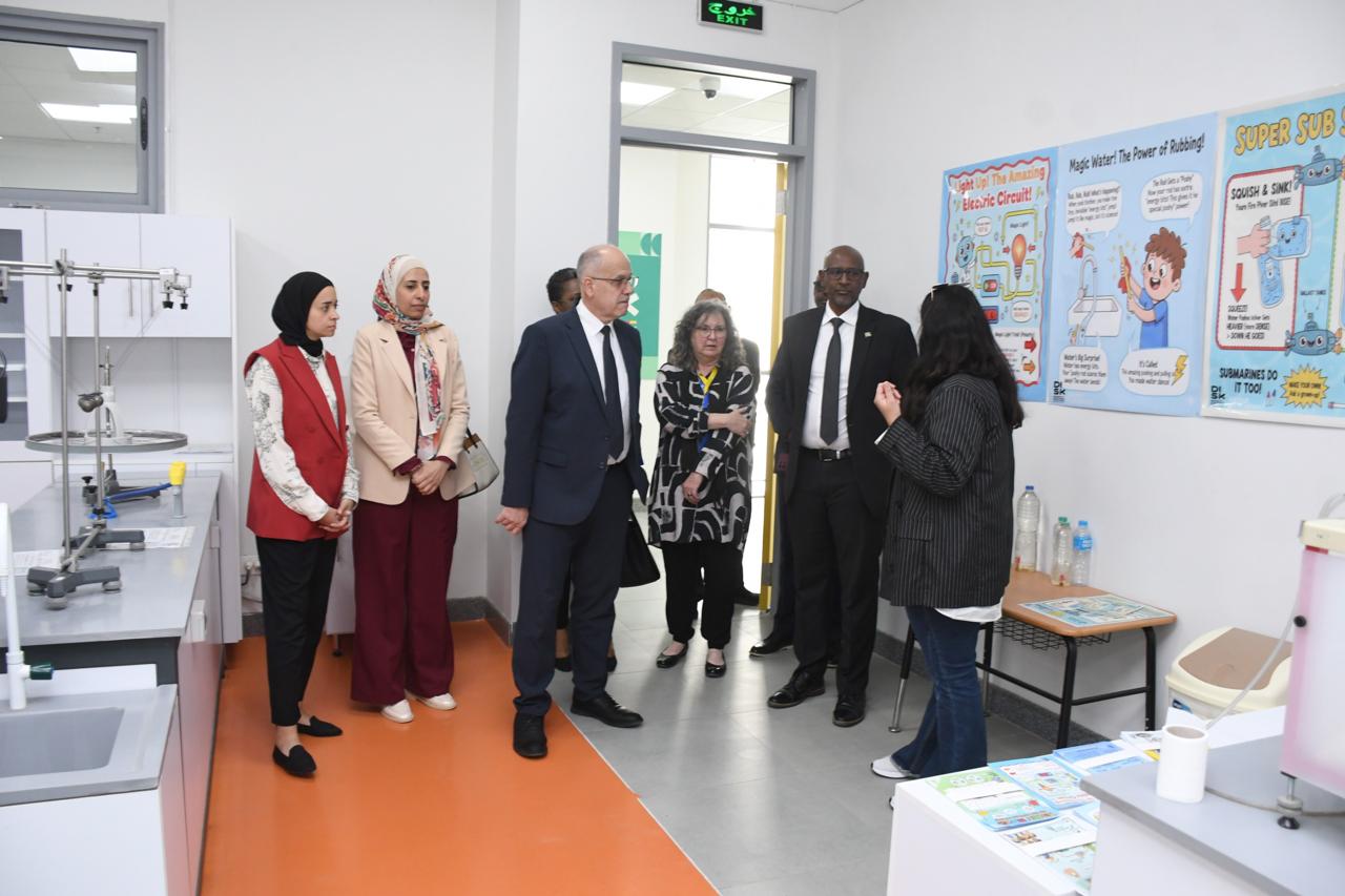 الألمانية بالقاهرة تستقبل وزير التعليم الرواندي لتعزيز الشراكة الإفريقية 3 الألمانية بالقاهرة تستقبل وزير التعليم الرواندي لتعزيز الشراكة الإفريقية