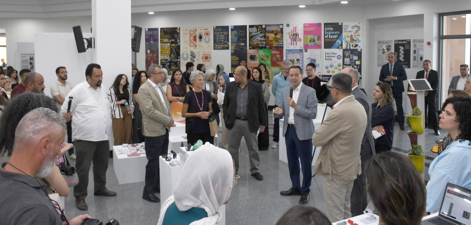 تصميمات ذكية وحلول مستدامة بمعرض طلاب الجامعة الألمانية بالقاهرة السنوي 2026