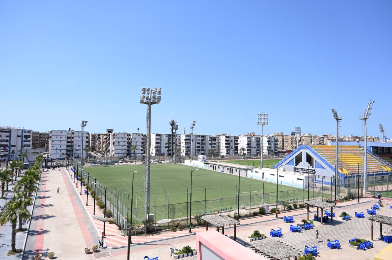 تفقد الملاعب والصالات والمنشآت الخدمية بالمدينة الرياضية