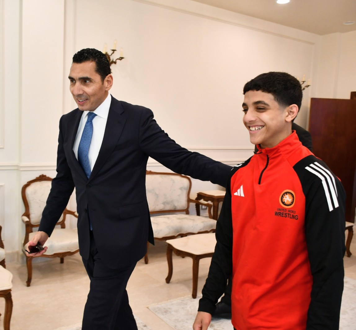 ناشئو المشروع القومي للموهبة والبطل الأولمبي يصلون إلى العالمية