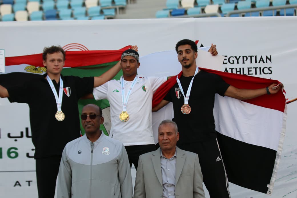 50 ميدالية تقود منتخب الناشئين لصدارة البطولة العربية تحت 16 سنة