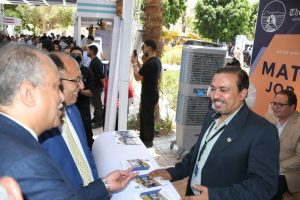 هندسة المطرية  تنظم ملتقى التوظيف والتدريب السنوي