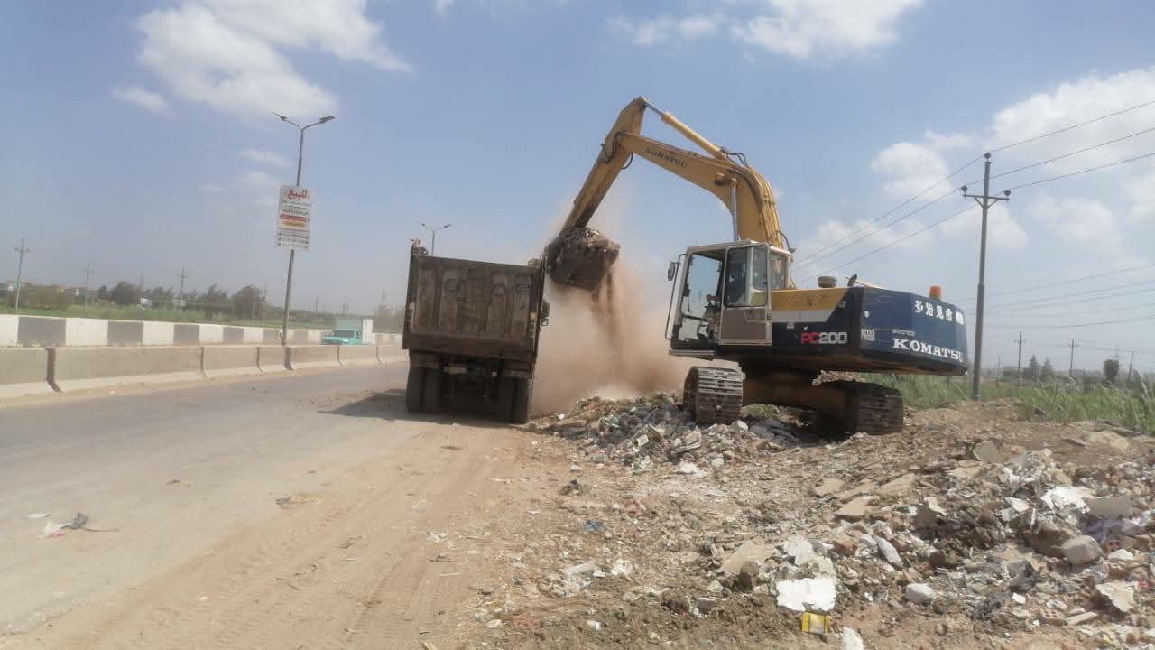 التنسيق بين إدارة المخلفات والمركبات لتنفيذ الخطة 