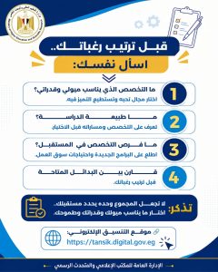 التعليم العالي: الاختيار الصحيح للتخصص يبدأ بالتعرف على ميولك وقدراتك واحتياجات سوق العمل 3 almomken.com 724bbf25