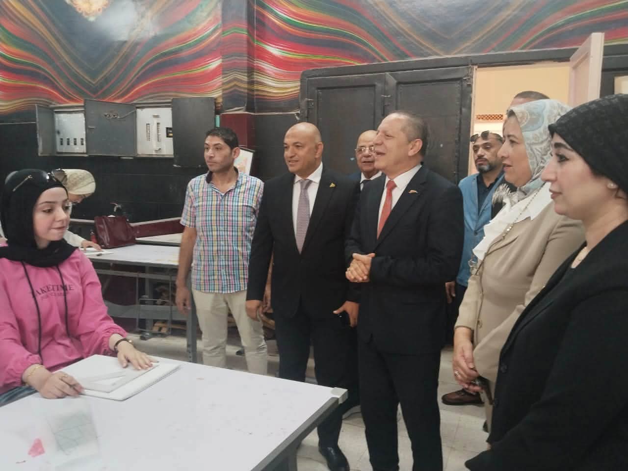 ربيع يشهد حفل استقبال الطلاب الجدد بكلية التربية النوعية 2 ربيع يشهد حفل استقبال الطلاب الجدد بكلية التربية النوعية