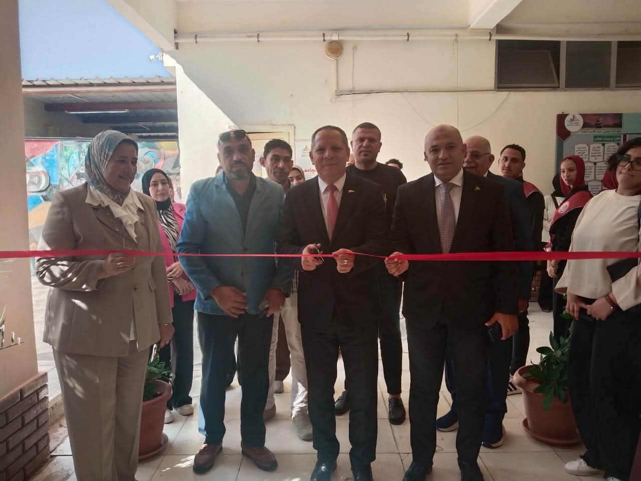ربيع يشهد حفل استقبال الطلاب الجدد بكلية التربية النوعية 3 افتتاح أعمال تجديد وتطوير ورش قسم التربية الفنية